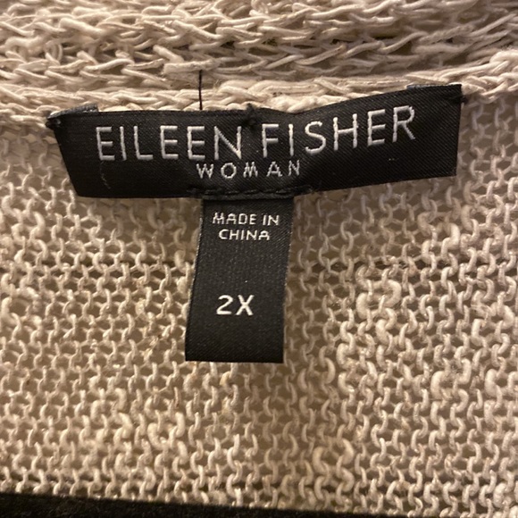Eileen Fisher open cardigan - Picture 2 of 7